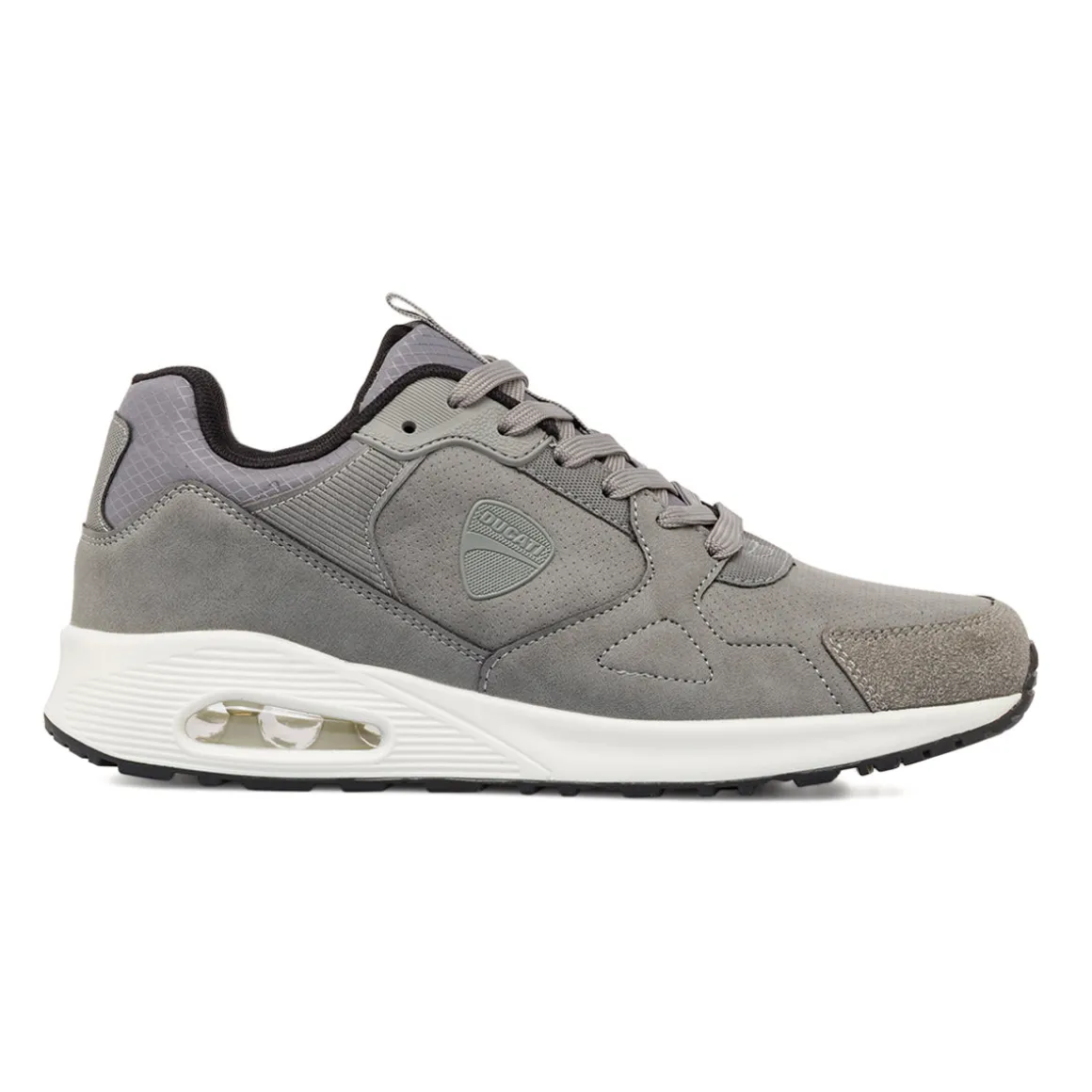 Sneakers grigie da Uomo con ammortizzazione ad aria Ducati