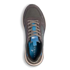 Sneakers grigie da Uomo con inserti Marroni Navigare