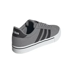 Sneakers grigie da Uomo in tela con tre strisce DAILY 4.0 adidas