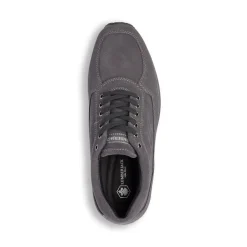 Sneakers grigie da Uomo in suede Lumberjack