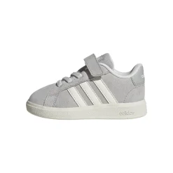 Sneakers grigie Primi Passi con strappo adidas Grand court 00s