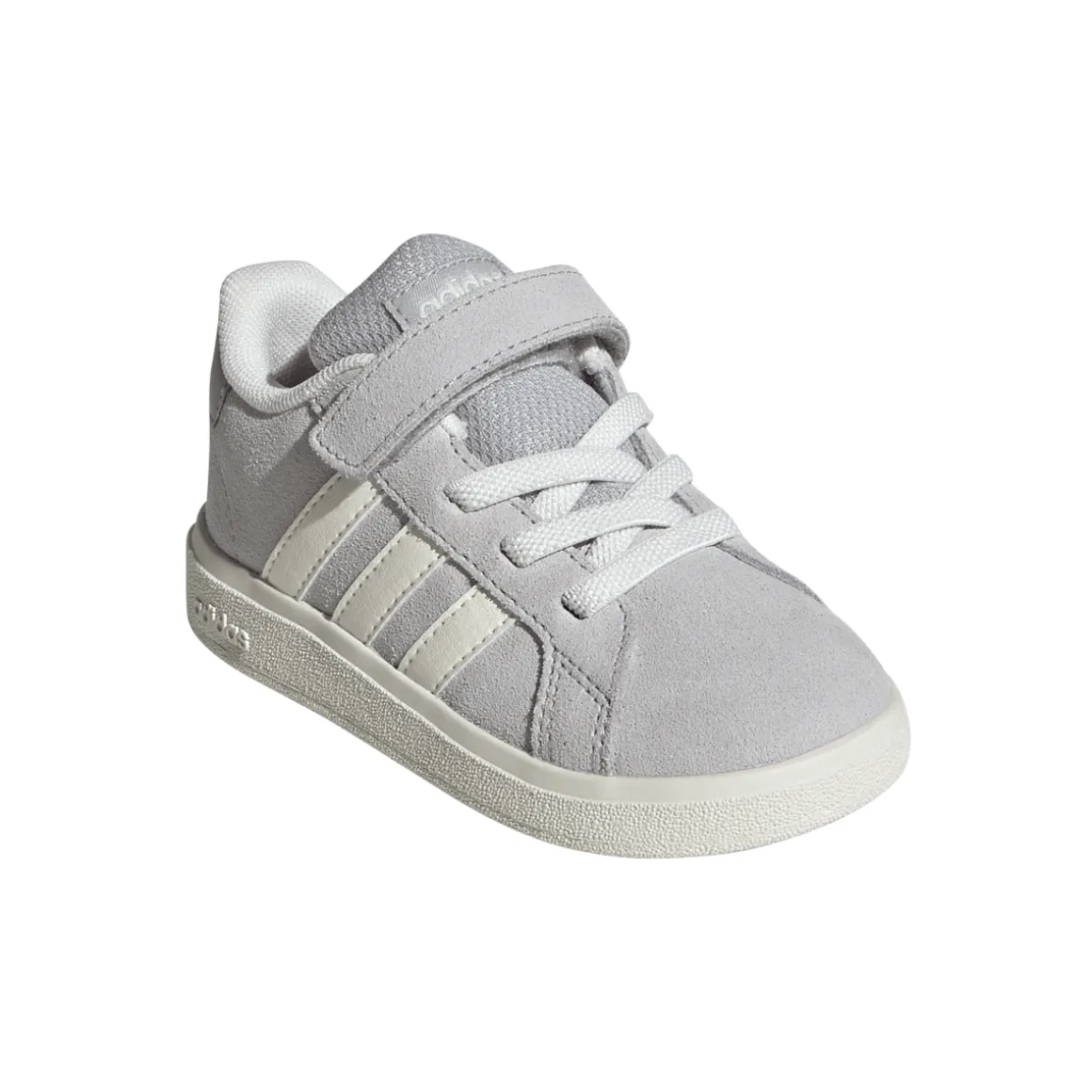 Sneakers grigie Primi Passi con strappo adidas Grand court 00s