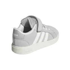 Sneakers grigie Primi Passi con strappo adidas Grand court 00s