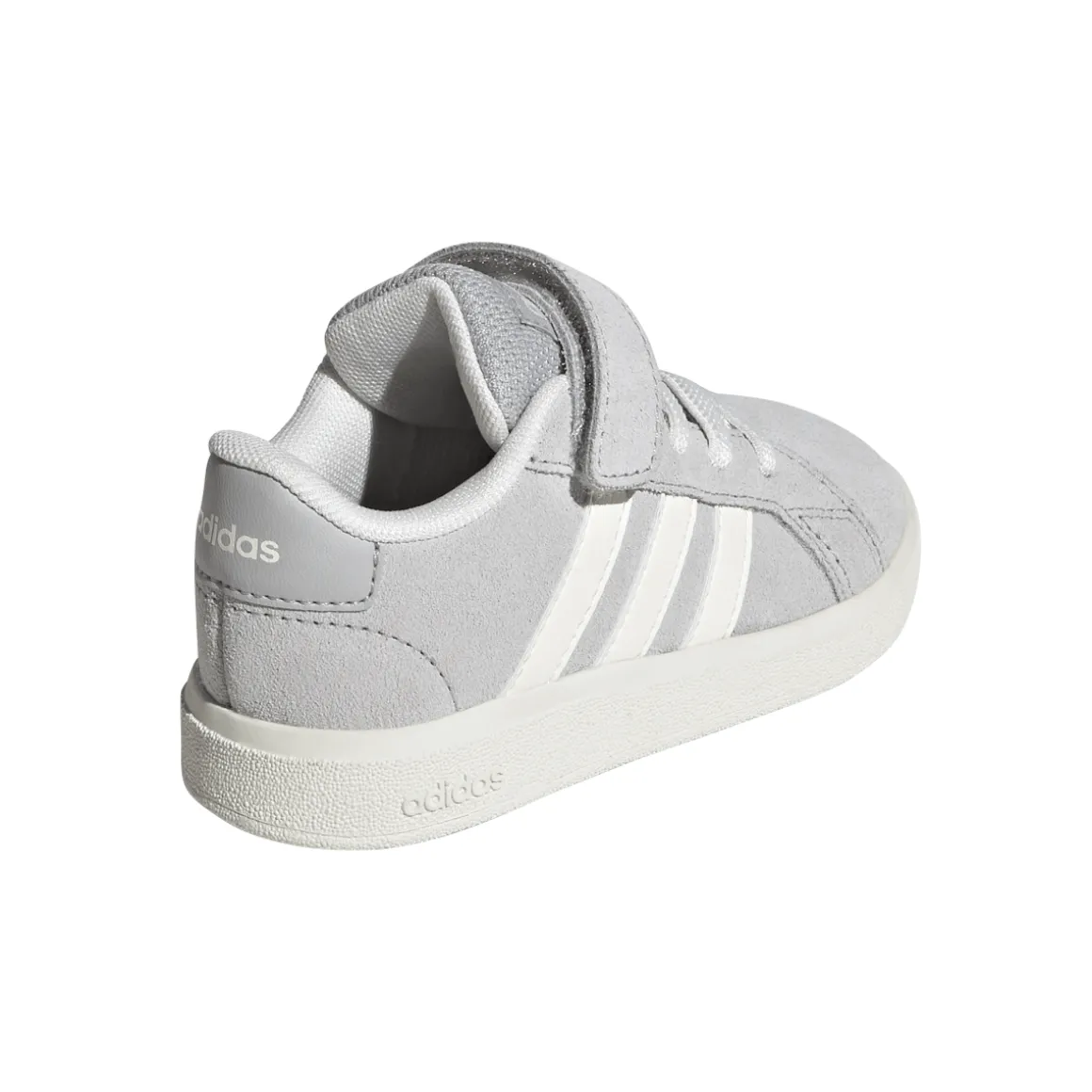 Sneakers grigie Primi Passi con strappo adidas Grand court 00s