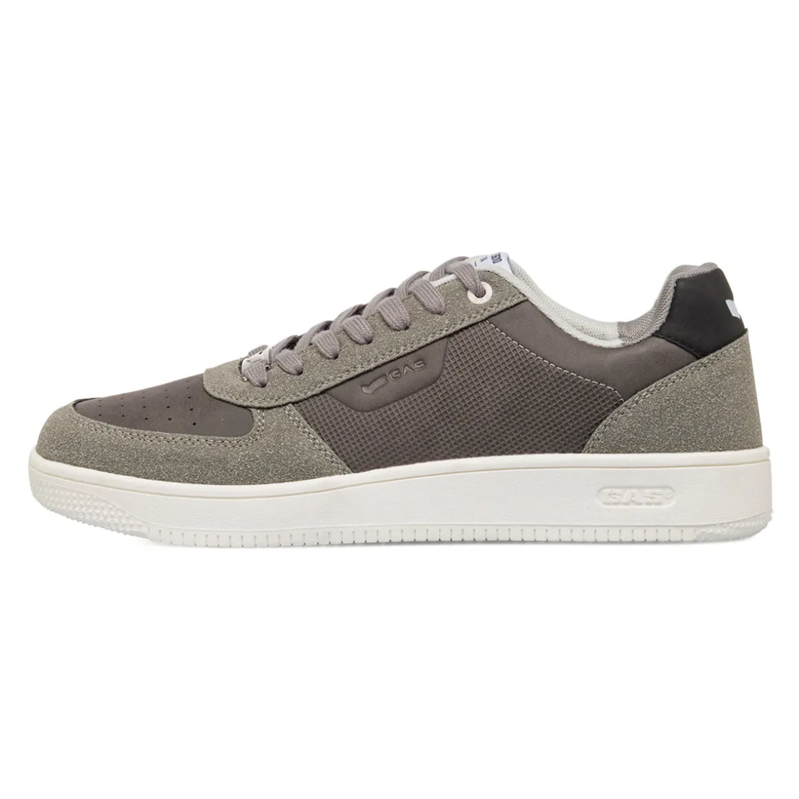 Sneakers grigio da Uomo con dettagli in suede Gas