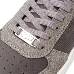 Sneakers grigio da Uomo con dettagli in suede Gas