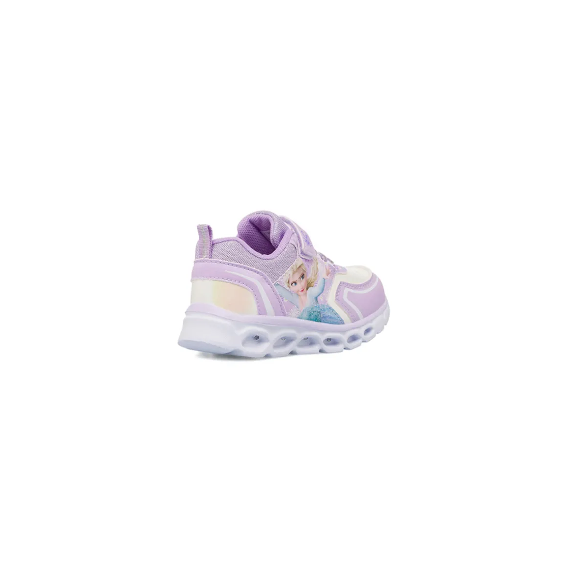 Sneakers Lilla con luci e chiusura a strappo da Bambina Frozen