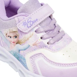 Sneakers Lilla con luci e chiusura a strappo da Bambina Frozen