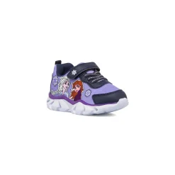 Sneakers Lilla da Bambina Frozen con stampa e Luci nella Suola