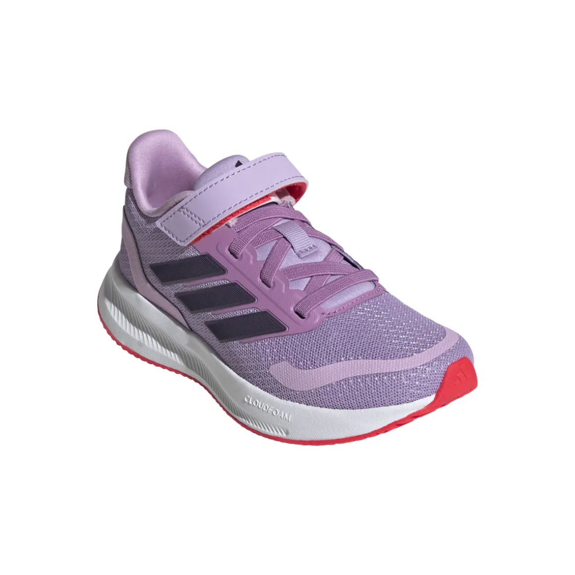 Sneakers lilla da Bambina con chiusura a strappo RUNFALCON 5 EL C adidas