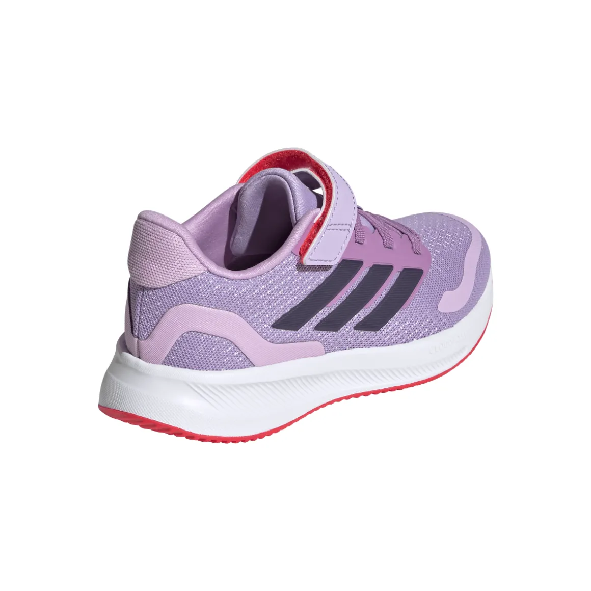 Sneakers lilla da Bambina con chiusura a strappo RUNFALCON 5 EL C adidas