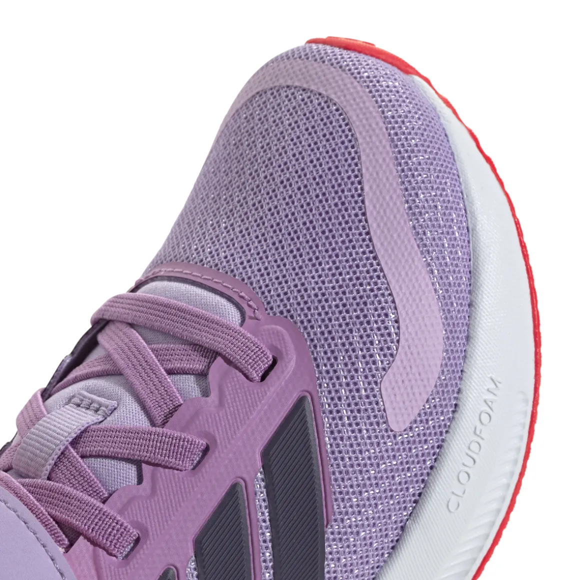 Sneakers lilla da Bambina con chiusura a strappo RUNFALCON 5 EL C adidas