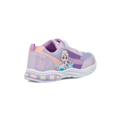 Sneakers lilla da ragazza Frozen con luci