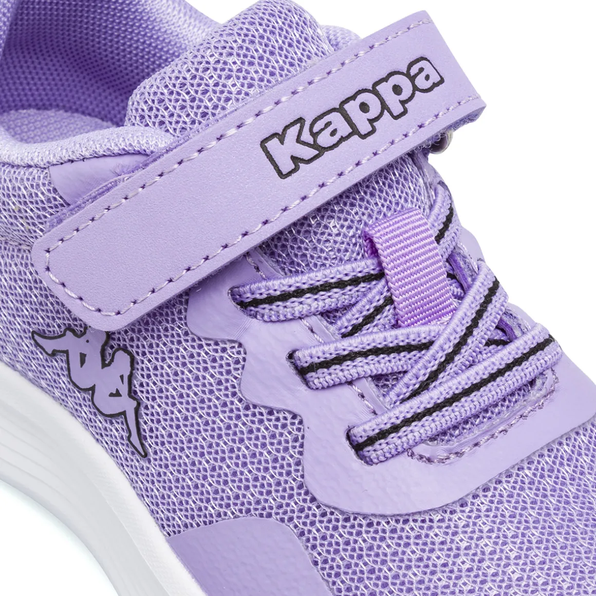 Sneakers lilla Primi passi Bambina con strappo Kappa