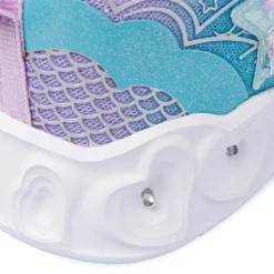 Sneakers luminose arcobaleno da Bambina con luci nella suola Le scarpe di Alice