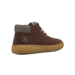 Sneakers Marroni da Uomo in suede con logo laterale Navigare