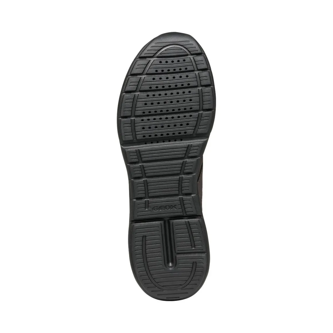 Sneakers marroni da Uomo con suola traspirante Geox