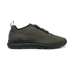 Sneakers marroni da Uomo con suola traspirante Geox