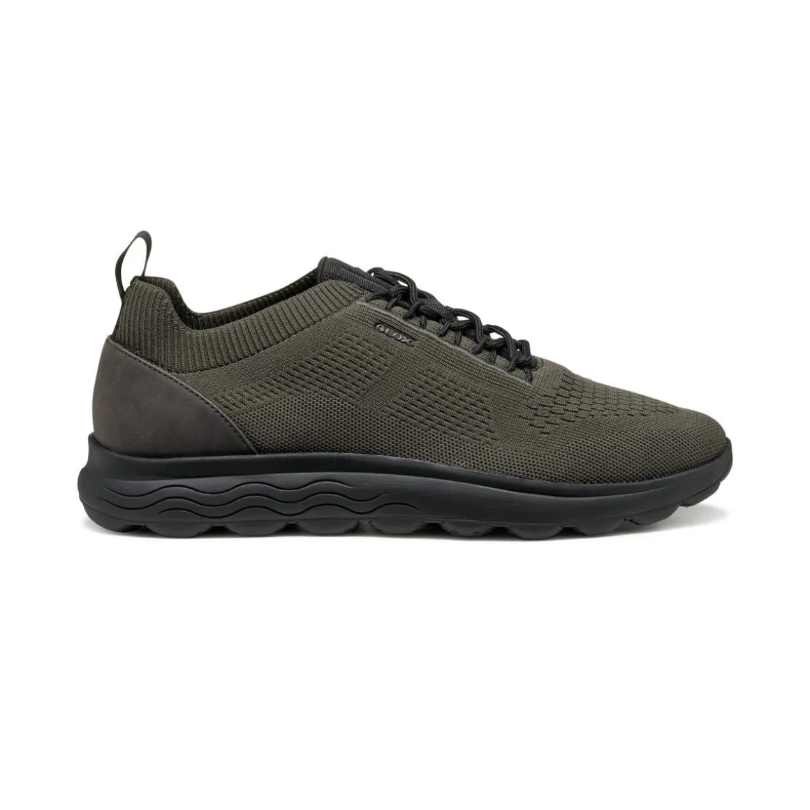 Sneakers marroni da Uomo con suola traspirante Geox