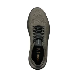 Sneakers marroni da Uomo con suola traspirante Geox