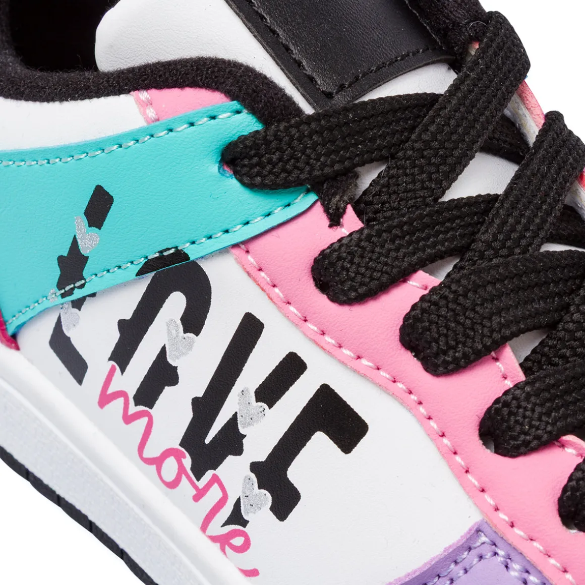 Sneakers multicolor da Ragazza con stampa LOVE MORE Dieci Baci