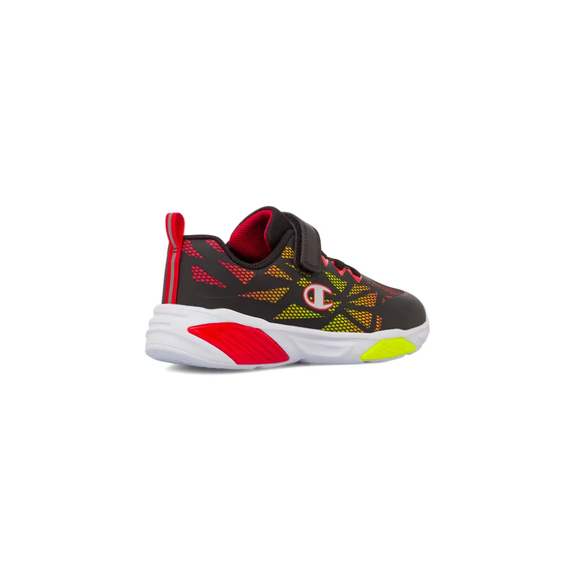 Sneakers nere da Bambino Champion con chiusura a strappo e luci