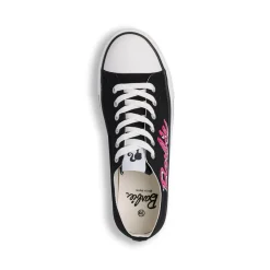 Sneakers Nere basse da Ragazza con logo Rosa laterale Barbie