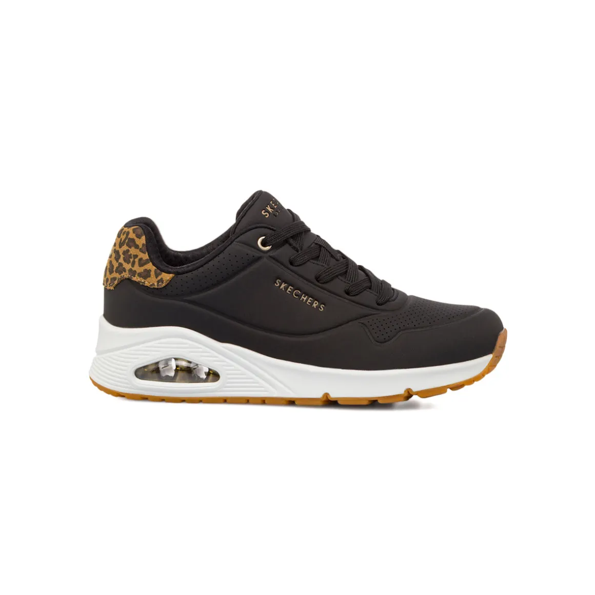 Sneakers nere con dettaglio stampa animalier da Donna Skechers Uno