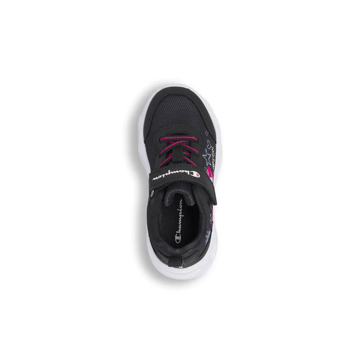 Sneakers nere da Bambina Champion con luci e strappo