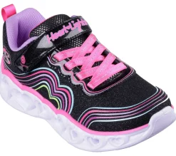 Sneakers nere da bambina con luci nella suola Skechers Heart Lights