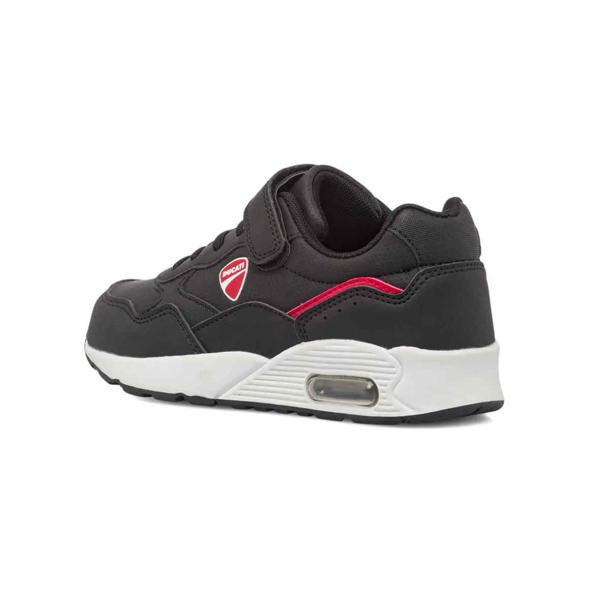 Sneakers nere da Bambino con chiusura a strappo Ducati