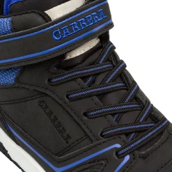 Sneakers nere da Bambino con dettagli in contrasto blu Carrera
