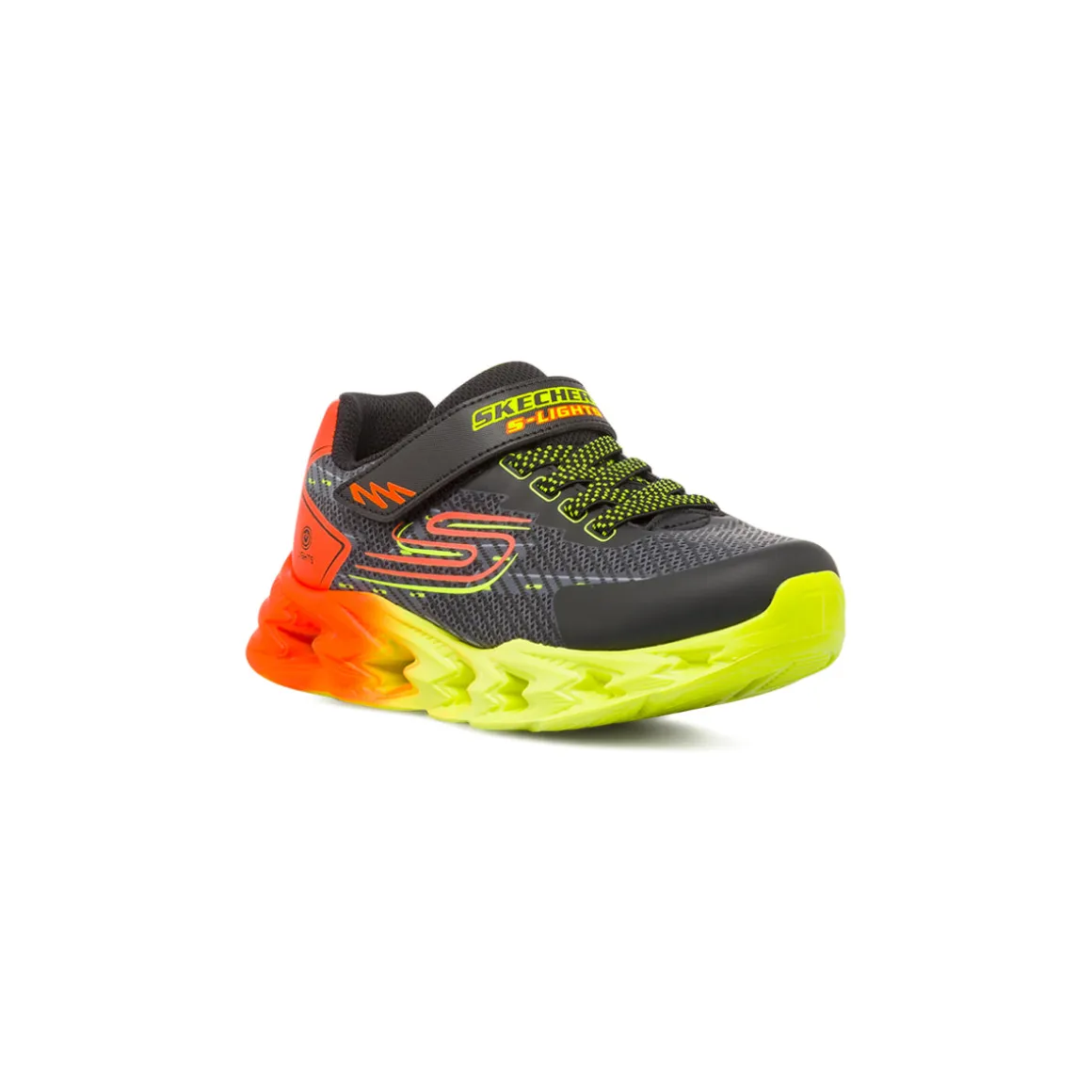 Sneakers nere da bambino con luci nella suola Skechers Vortex 2.0