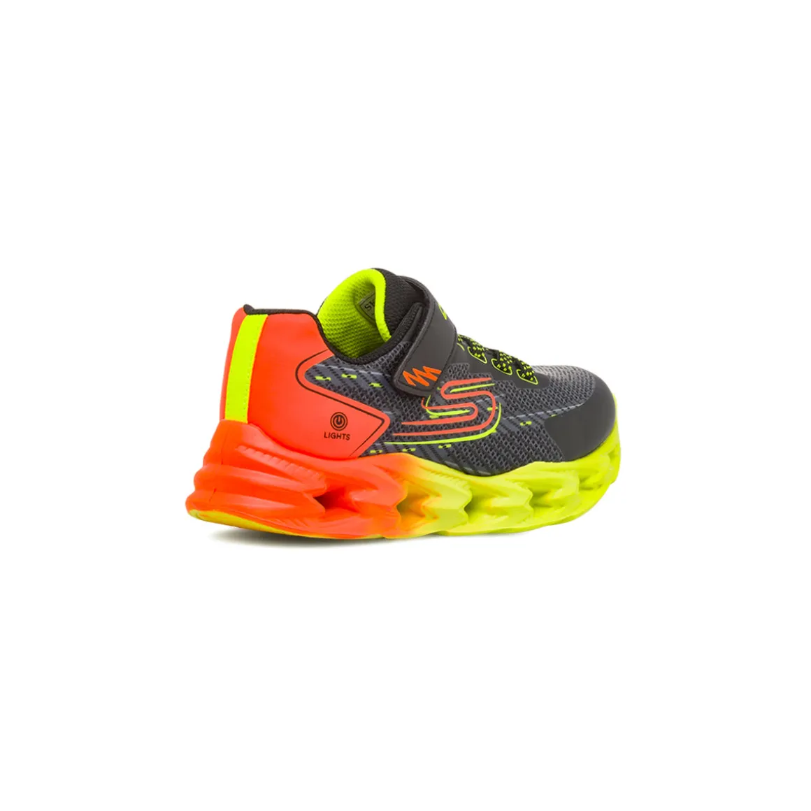 Sneakers nere da bambino con luci nella suola Skechers Vortex 2.0