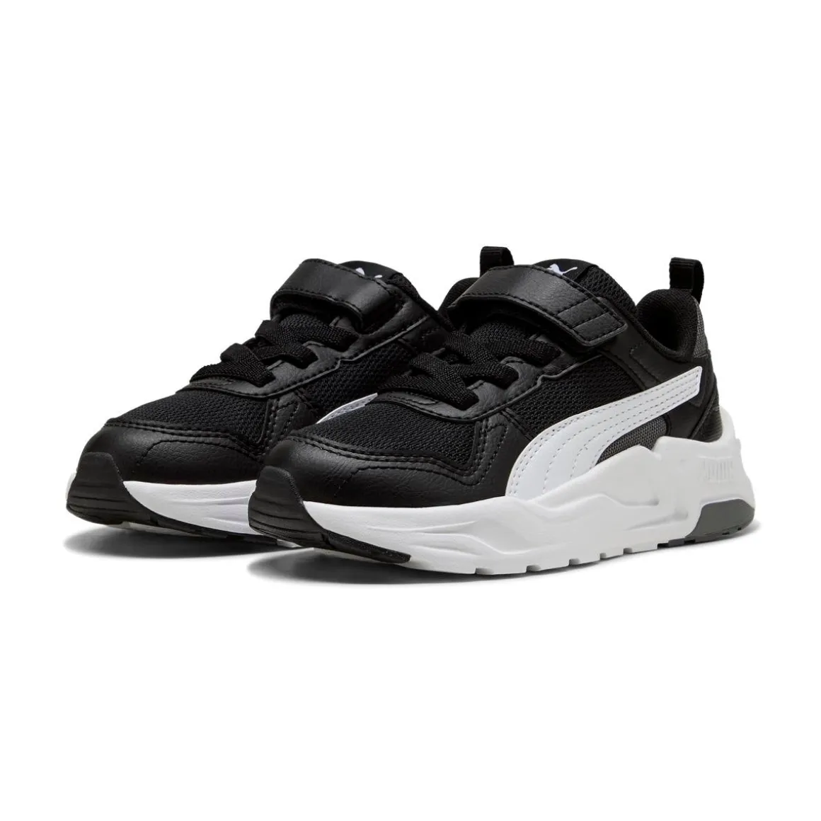 Sneakers nere da Bambino con chiusura a strappo Puma Trinity 2