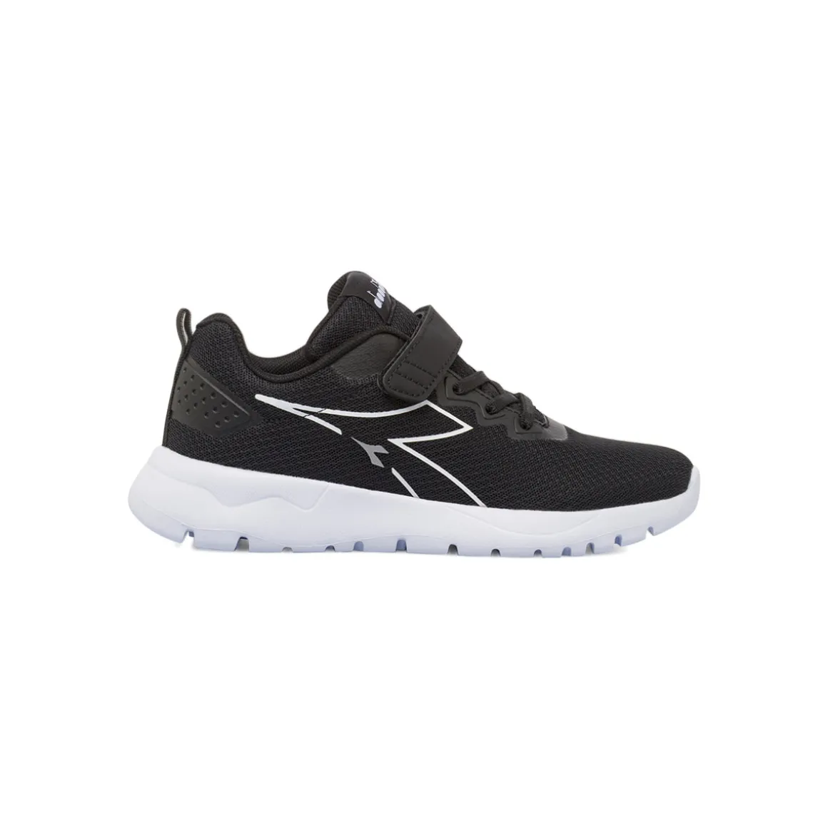Sneakers nere da Bambino e Ragazzo con strappo e logo Diadora