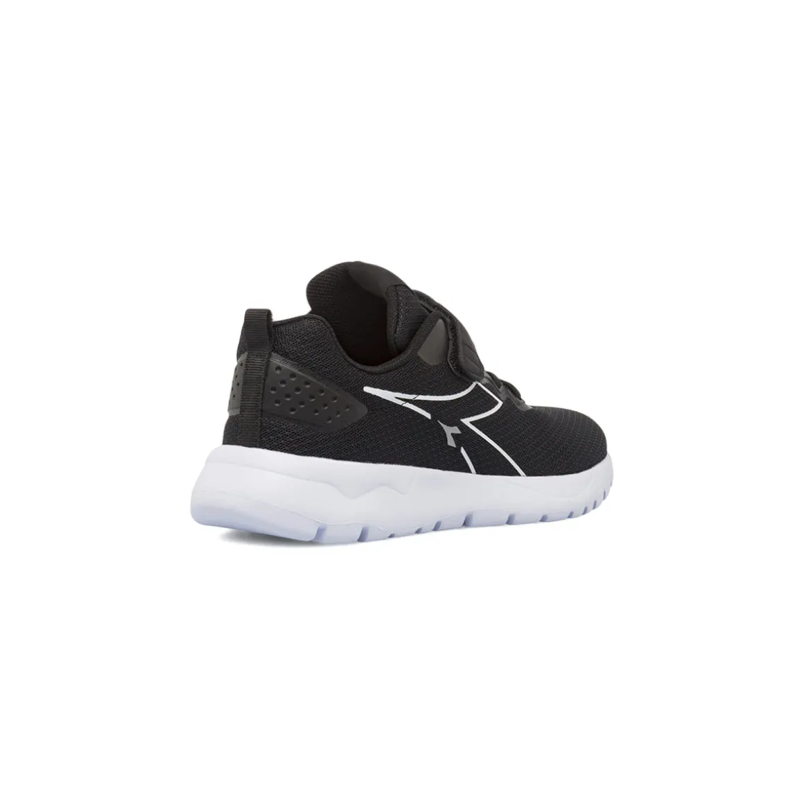 Sneakers nere da Bambino e Ragazzo con strappo e logo Diadora