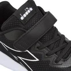 Sneakers nere da Bambino e Ragazzo con strappo e logo Diadora