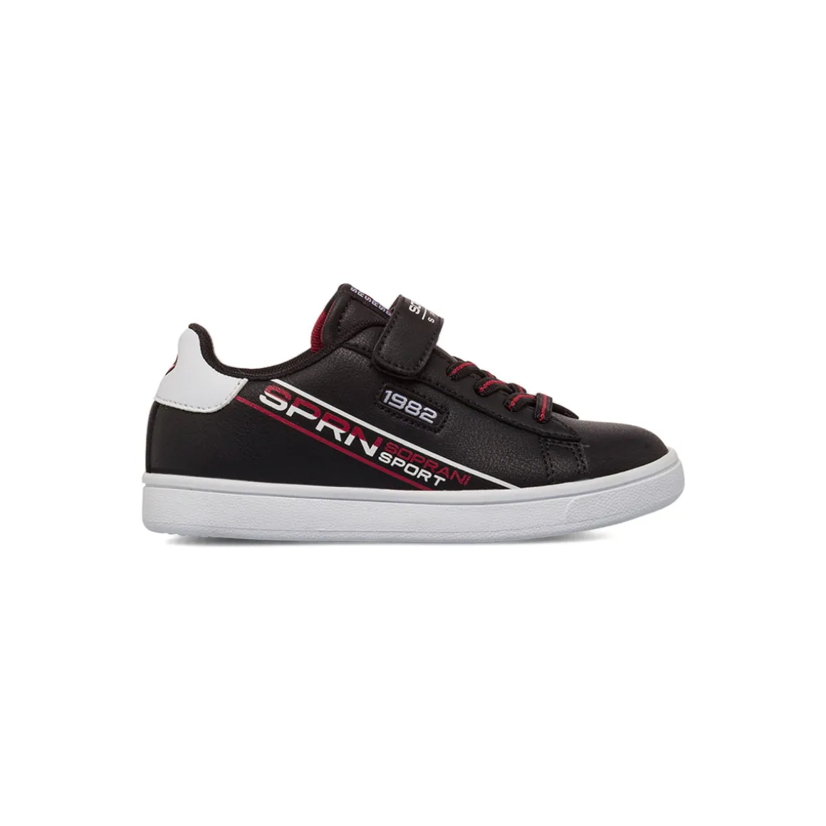 Sneakers nere da Bambino con chiusura a strappo Soprani Sport