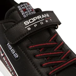 Sneakers nere da Bambino con chiusura a strappo Soprani Sport