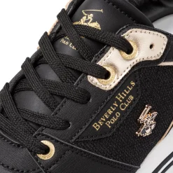 Sneakers nere da Donna con dettagli oro Beverly Hills