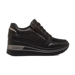 Sneakers nere da Donna con zip laterale Lora Ferres