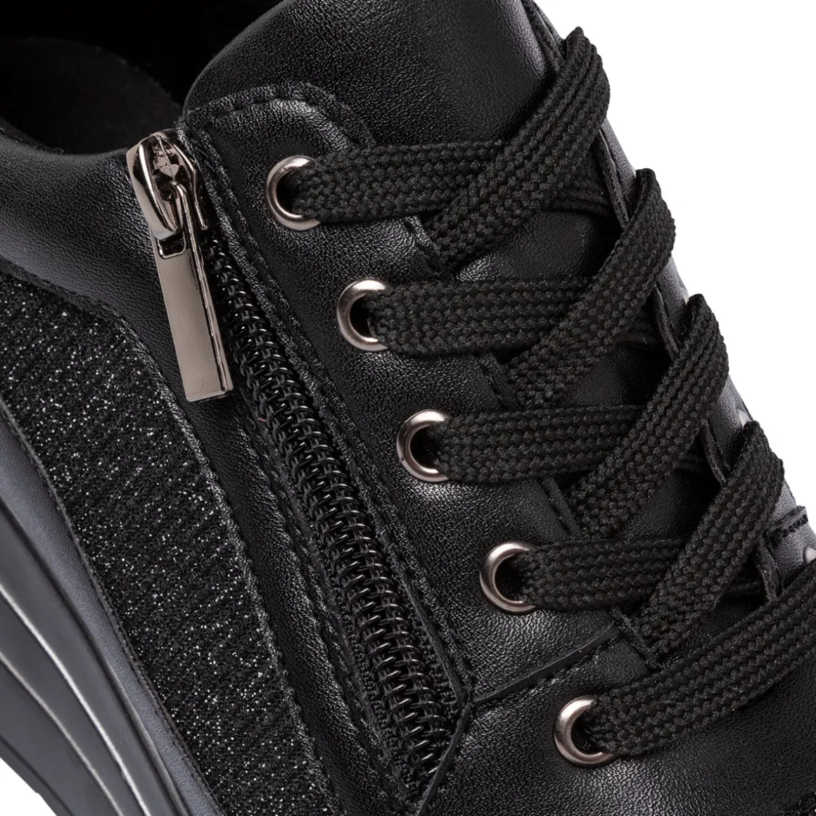 Sneakers nere da Donna con zip laterale Lora Ferres