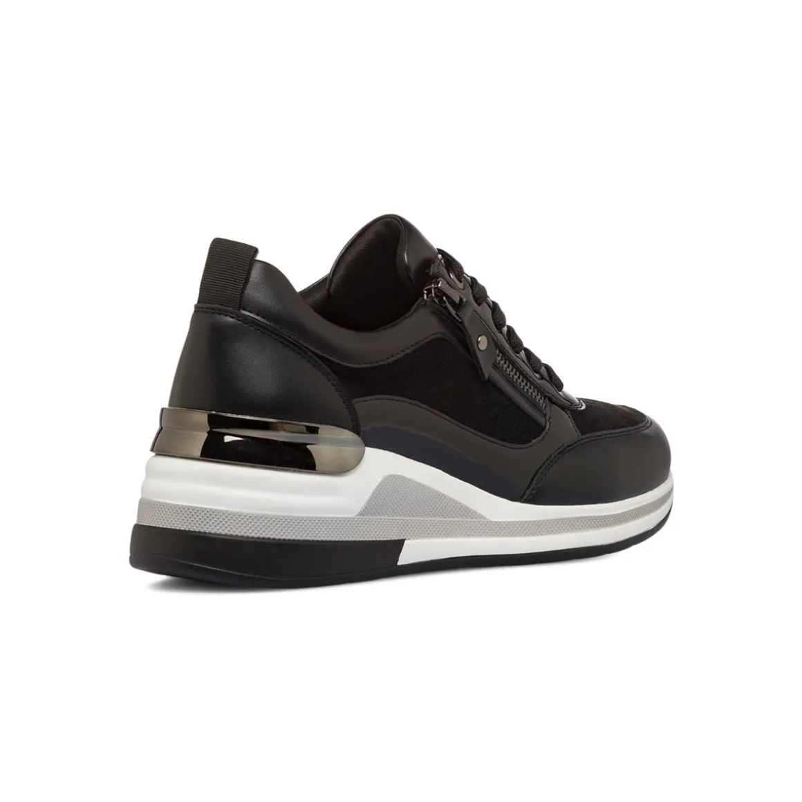 Sneakers nere da Donna con zip e zeppa Lora Ferres