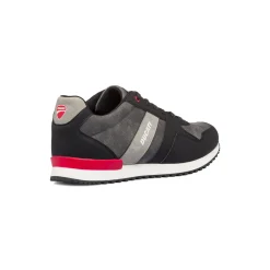 Sneakers nere da uomo con logo laterale Ducati