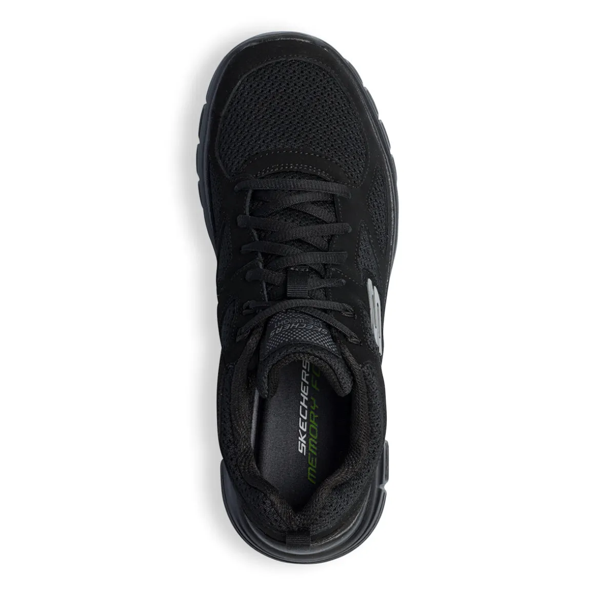 Sneakers nere da uomo con soletta Memory Foam Skechers Burns