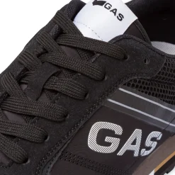 Sneakers nere da Uomo con dettagli in tessuto Gas