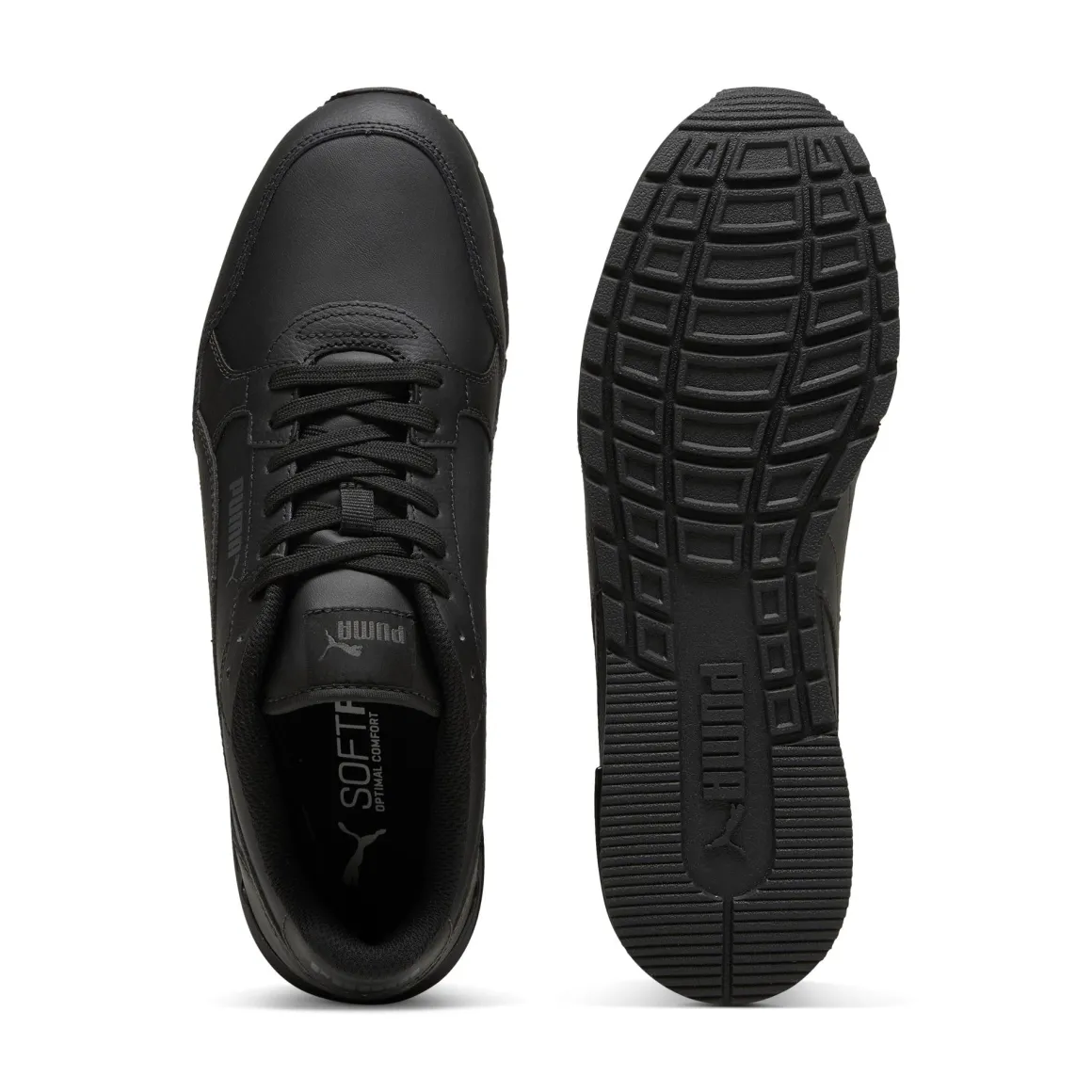 Sneakers nere da Uomo con logo laterale Puma Runner v4