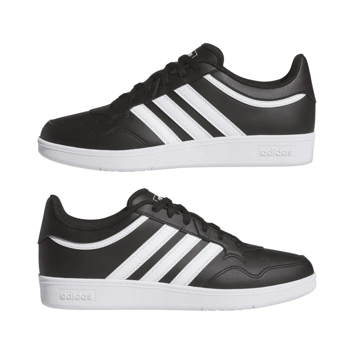 Sneakers nere da Uomo con logo bianco adidas Hoops 4.0