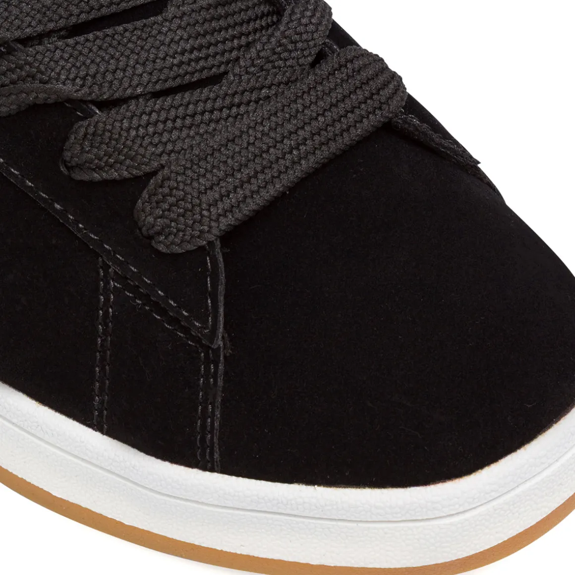 Sneakers Nere effetto velluto con logo Everlast